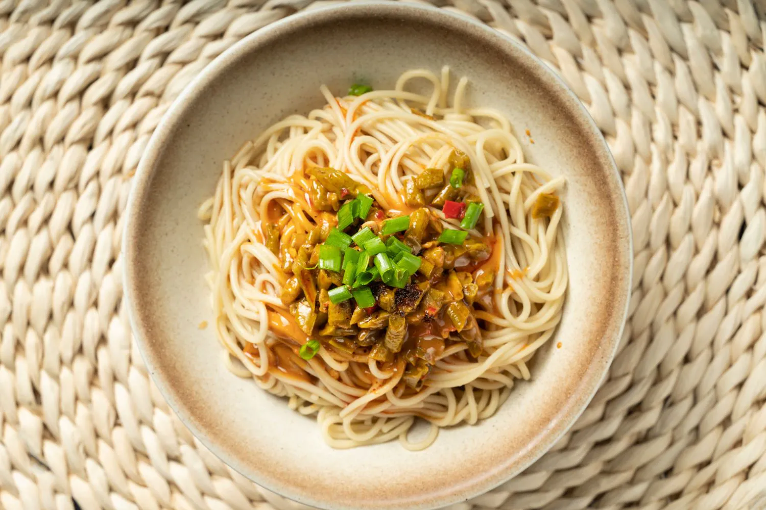 Pickled green beans noodles at Master Gan Noodle & Dumpling, a Chinese Restaurant in Las Vegas